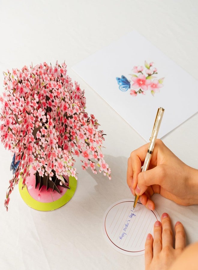 Paper Love 3D Cherry Blossom Tree Pop Up Card With Detachable Popup Keepsake - Oversized 10" x 7" Cover - Includes Envelope and Note Card - Image 4