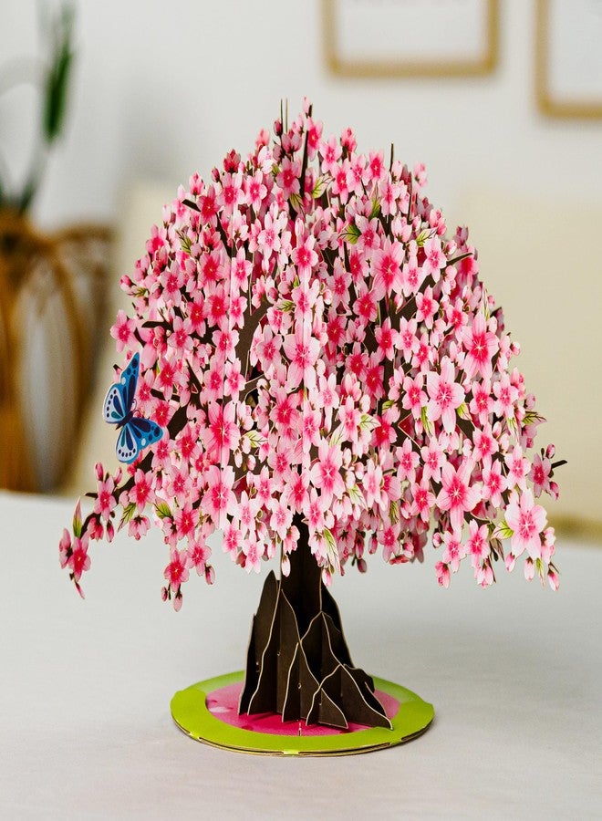 Paper Love 3D Cherry Blossom Tree Pop Up Card With Detachable Popup Keepsake - Oversized 10" x 7" Cover - Includes Envelope and Note Card - Image 5