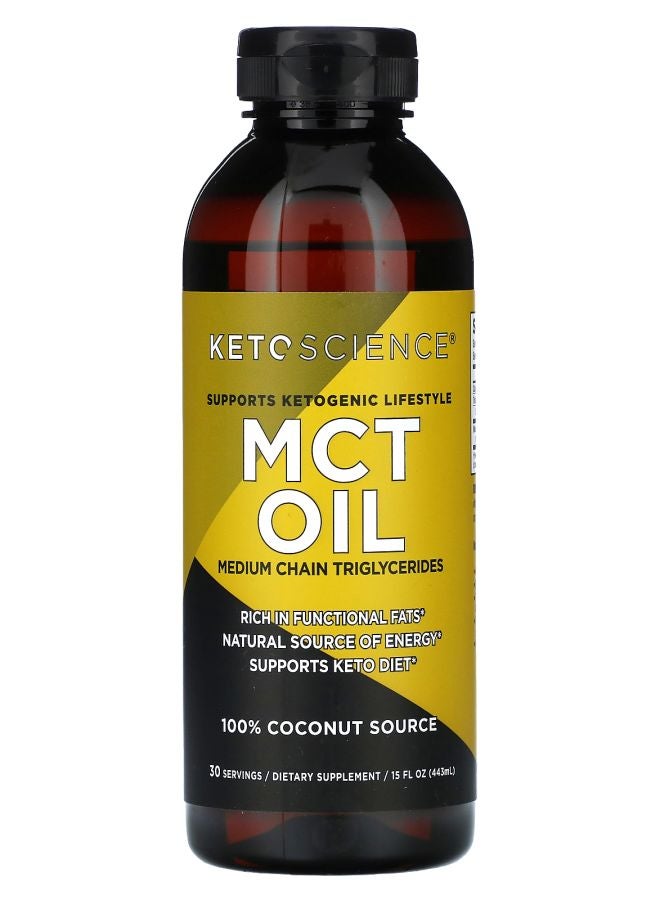 Keto Science MCT Oil 15 fl oz (443 ml)