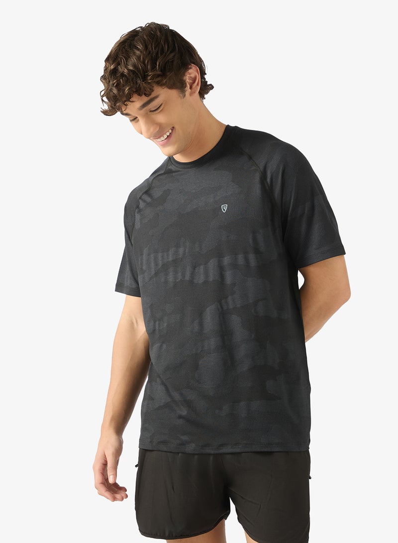 Ripples Men's Sport Jacquard T-shirt - Image 1