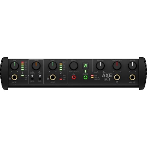 IK Multimedia AXE I/O premium 2-in 5-out 24-bit, 192 kHz USB audio interface for Mac/PC with advanced guitar tone shaping, Hi-Z re-amp out and massive AmpliTube and TONEX software bundle - Image 2