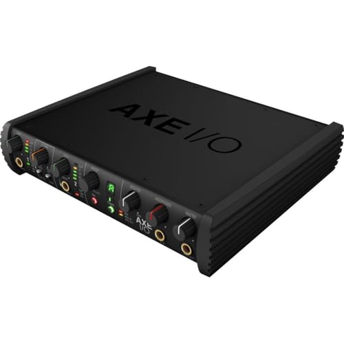 IK Multimedia AXE I/O premium 2-in 5-out 24-bit, 192 kHz USB audio interface for Mac/PC with advanced guitar tone shaping, Hi-Z re-amp out and massive AmpliTube and TONEX software bundle - Image 3