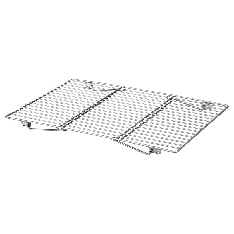 Baitique Foldable Cooling Rack, Stainless Steel, 39x28 cm - Dishwasher-Safe - Image 2