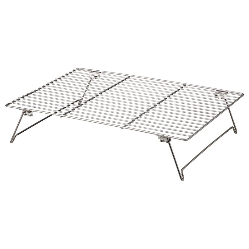 Baitique Foldable Cooling Rack, Stainless Steel, 39x28 cm - Dishwasher-Safe - Image 1