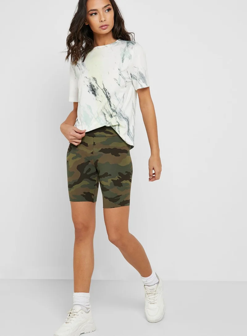 FOREVER 21 Camo Print Shorts