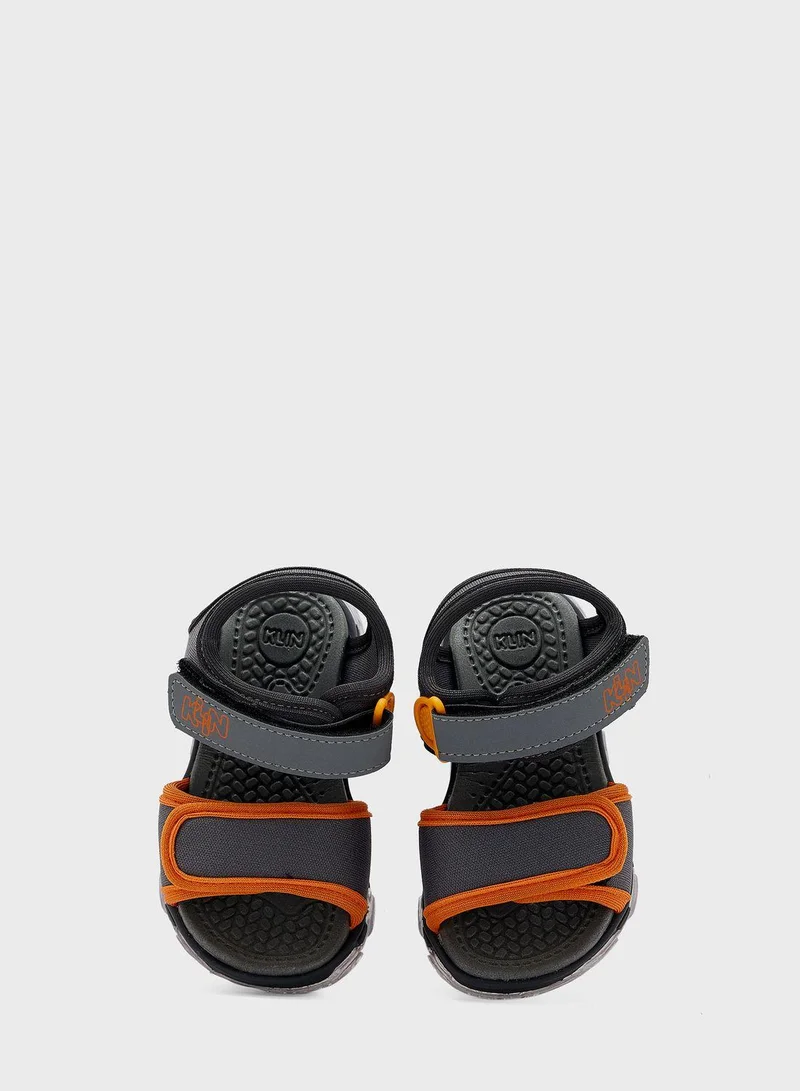 كلين Kids Logo Velcro Sandals