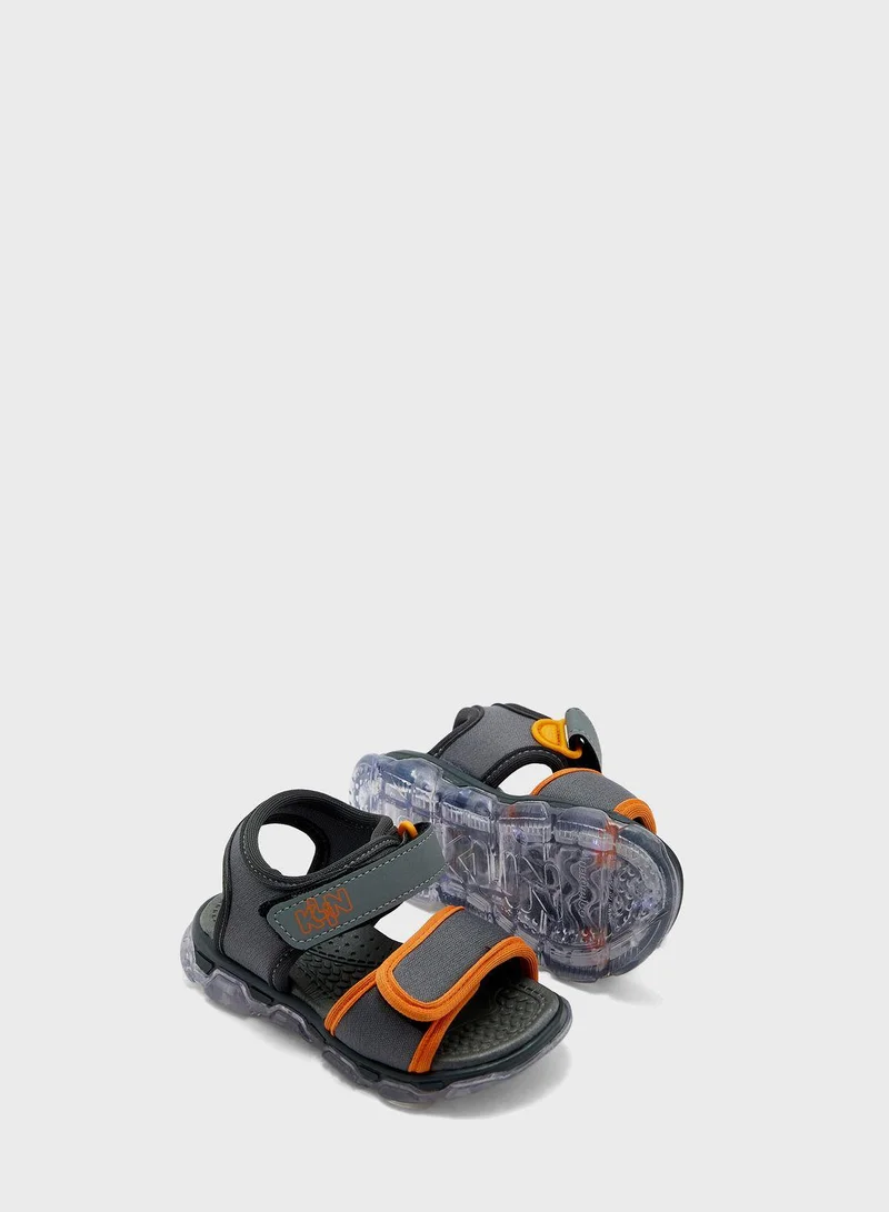 كلين Kids Logo Velcro Sandals