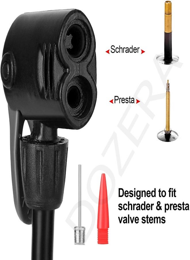 DOZERA Portable High Pressure Foot Activated Air Pump with Pressure Gauge,Small Portable Air Pump Compressor for Motorbike, Cars, Bicycle, Football,Balloon,Swiming Ring. - Image 4
