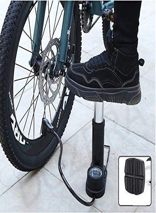 DOZERA Portable High Pressure Foot Activated Air Pump with Pressure Gauge,Small Portable Air Pump Compressor for Motorbike, Cars, Bicycle, Football,Balloon,Swiming Ring. - Image 2