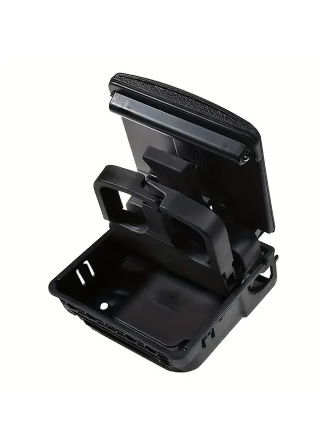 Premium Black ABS Center Console Cup Holder Compatible With 1K0862532 For VW Jetta Golf MK5 MK6 2006 To 2011 - Image 1