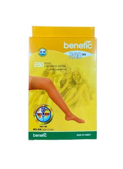 MES-KON LONG VARICOSE STOCKING , ELASTIC SOCKS WITH SILICONE  (OPEN TOE ) Compression 25-35mmHg  - Image 1