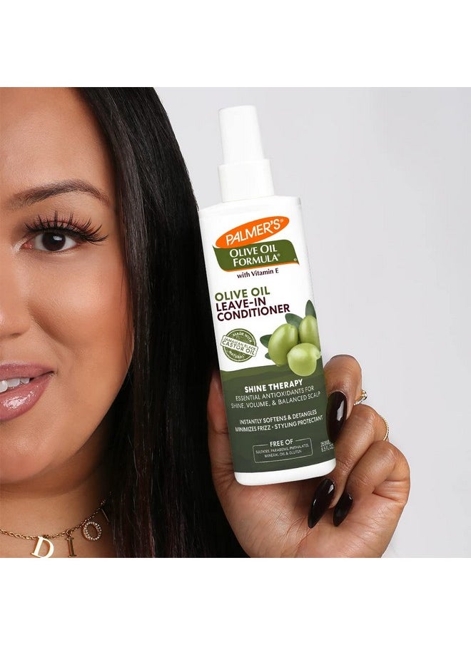 PALMER'S Palmer's Olive Oil Formula Leave In Conditioner Spray, Shine Therapy, Instantly Detangle, Soften and Smooth Textured and Curly Hair, 8.5 Ounces  - Image 5