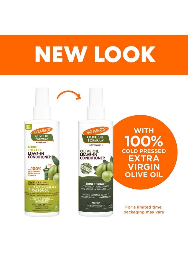 PALMER'S Palmer's Olive Oil Formula Leave In Conditioner Spray, Shine Therapy, Instantly Detangle, Soften and Smooth Textured and Curly Hair, 8.5 Ounces  - Image 2
