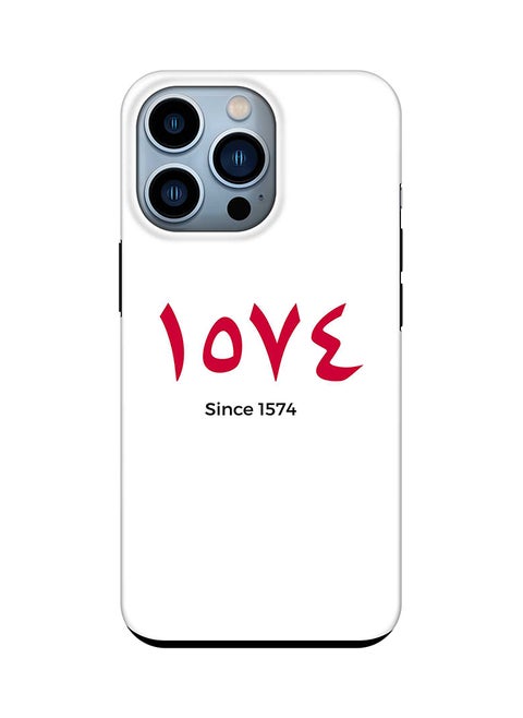 Tough Pro Series Case for Apple iPhone 14 Pro Dual Layer hybrid PC & TPU Customized Mobile Cover Shield with inner TPU protection Matte Finish - LOVE Since 1574