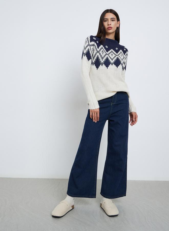 ستايلي كنزة محبوكة فضفاضة - Image 2