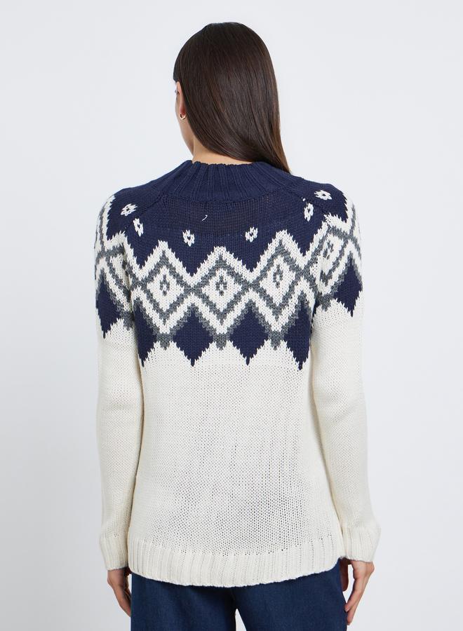 ستايلي كنزة محبوكة فضفاضة - Image 5