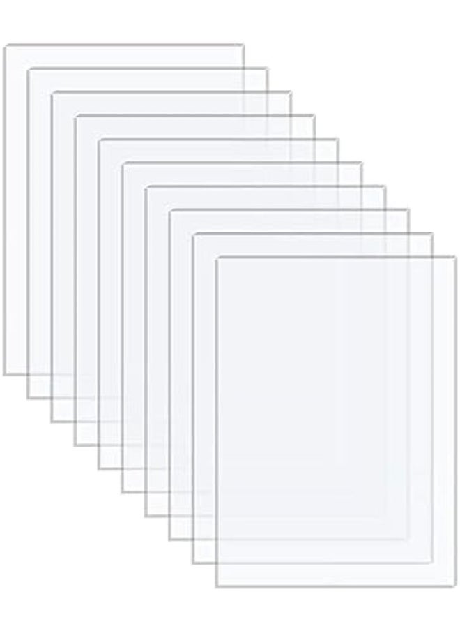 Horoof Home Horoof Home® Clear Acrylic Sheet - 42x29.7 cm (A3) - 3mm Thick, Transparent Plexiglass Board  - Image 1