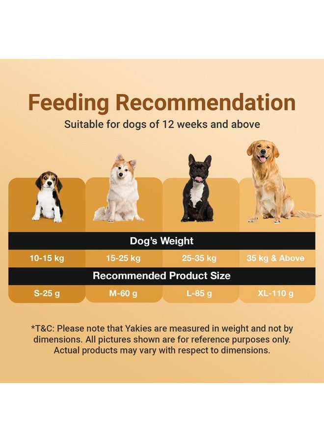 Heads Up For Tails All Life Stages Huft Yakies Organic Dog Cheese Chew Bone(Medium 3 Pcs) - Image 5