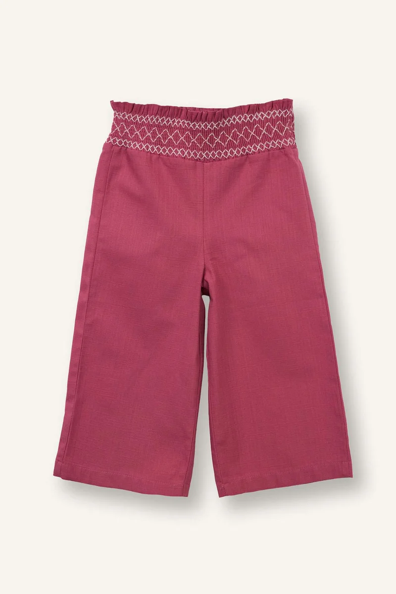 DeFacto Baby Girl Linen Look 2 Piece Set