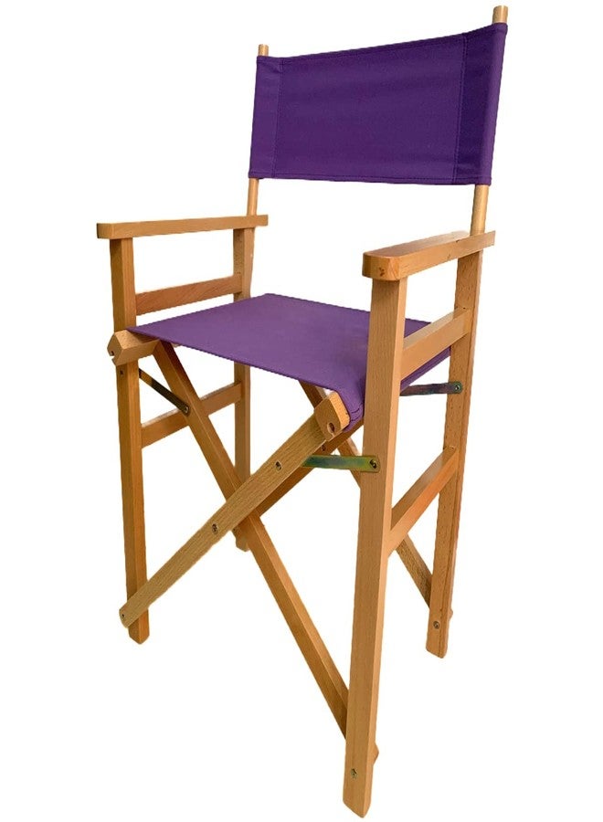 TBACW Directors Chair 20.86''L X 16.14''W Canvas Replacement Covers Kit for Directors Chairs,Movie Chair Replacement Canvas Seat and Back Oxford Cloth Cover for Home Director Chair (Purple) - Image 5