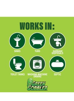 GREEN GOBBLER Green Gobble Bio-Flow Drain Strips 12 Pc  - Image 5