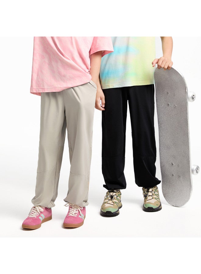 Annil Kids' Sun Protection Pants - 2025 Summer New Ice-cool Stretch Elastic Cuffed Lightweight Casual Sports Trousers For Boys & Girls - Image 4