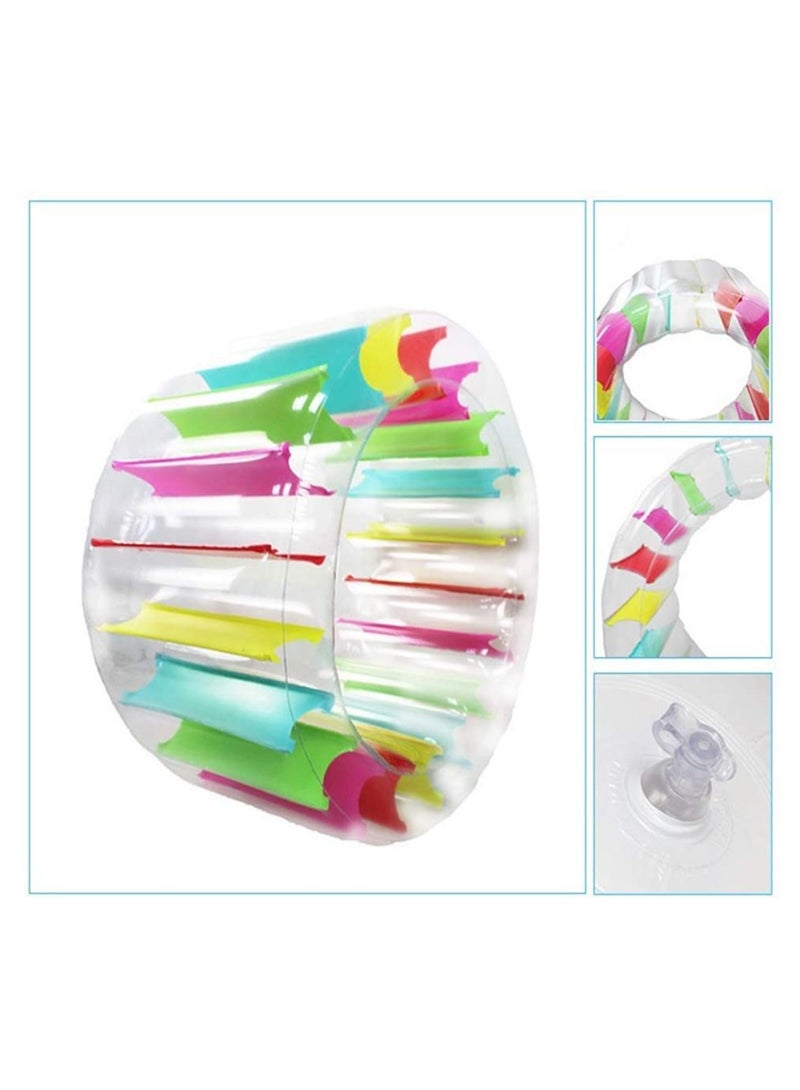 Adventure Lab Inflatable Pool Wheel Roller 65 – Colorful Inflatable Pool Float and Floaty Toy for Kids & Adults - Image 3