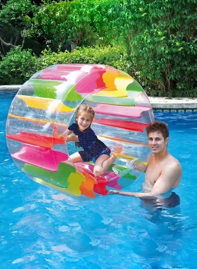 Adventure Lab Inflatable Pool Wheel Roller 65 – Colorful Inflatable Pool Float and Floaty Toy for Kids & Adults - Image 5