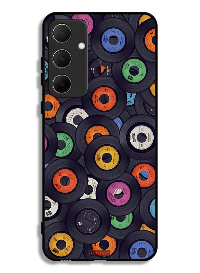 Tolwak Samsung Galaxy A35 5G Protective Case Cover Cds Pattern - Image 1