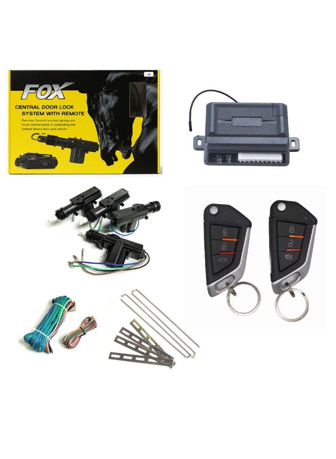 فوكس يوفر قفل مركزي فوكس حماية كاملة لسيارتك بنظام قفل ذكي وسريع - Y267A (TY) - Image 1