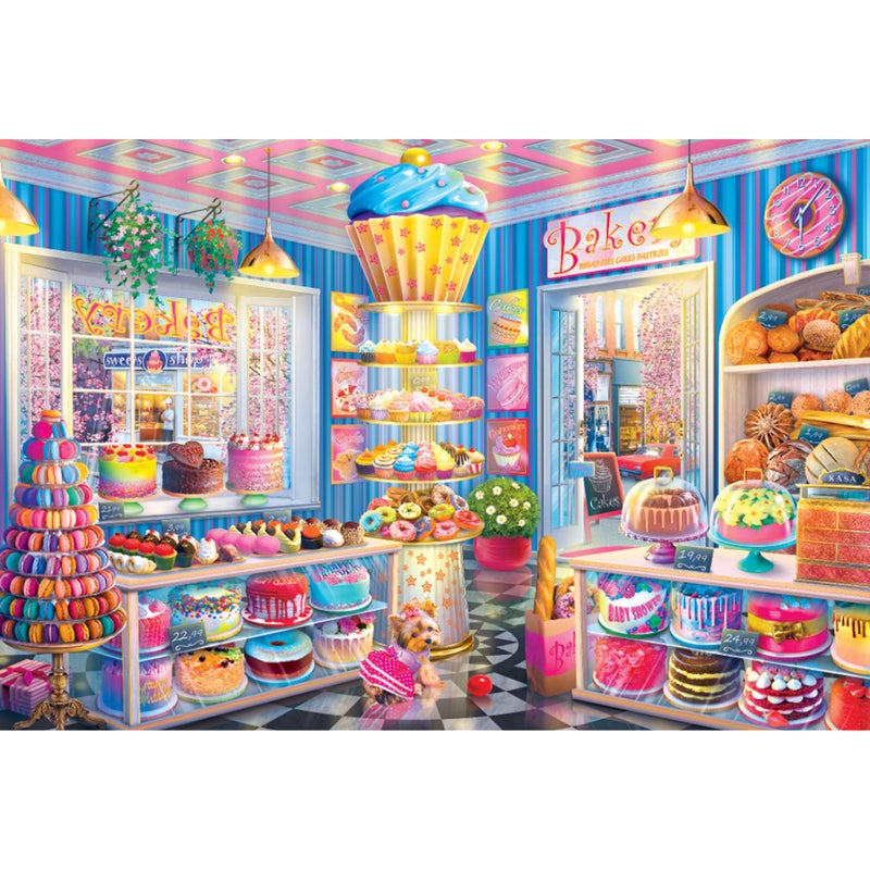 RoseArt - Kodak Premium Collector - Main Street Bakery - 2000 Piece Jigsaw Puzzle for Adults - Image 1
