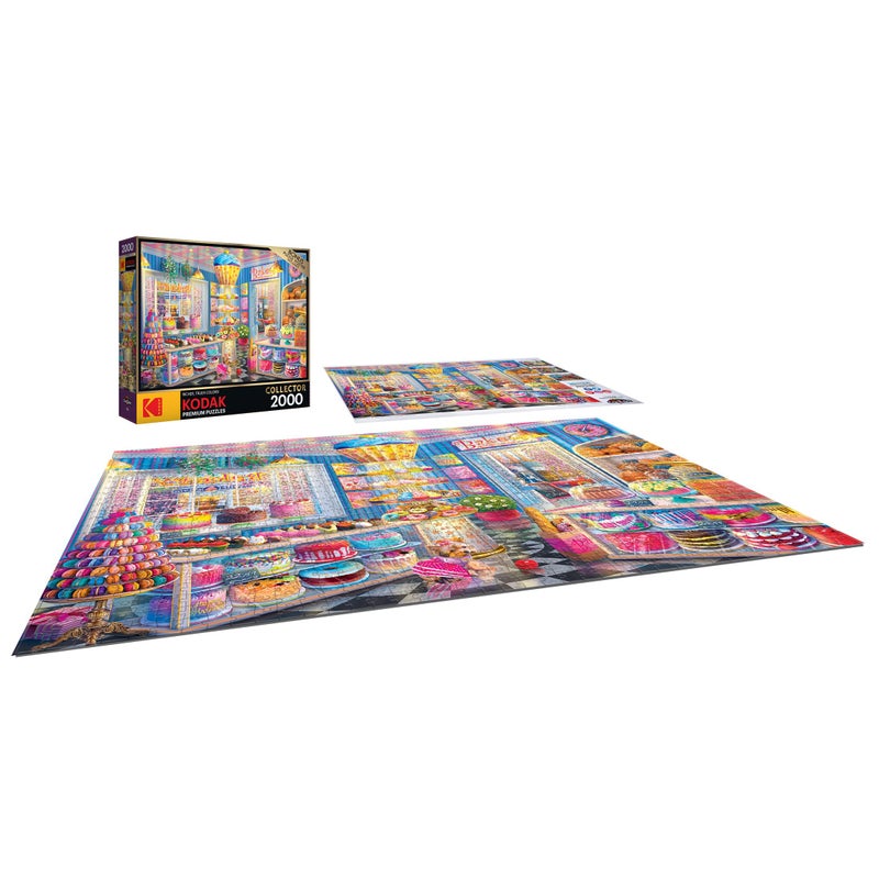 RoseArt - Kodak Premium Collector - Main Street Bakery - 2000 Piece Jigsaw Puzzle for Adults - Image 3