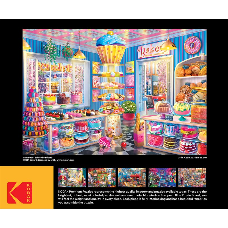 RoseArt - Kodak Premium Collector - Main Street Bakery - 2000 Piece Jigsaw Puzzle for Adults - Image 5
