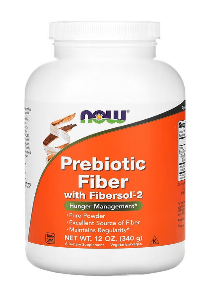 now prebiotic fiber with fibersol-2 12oz - 340 g - Image 1