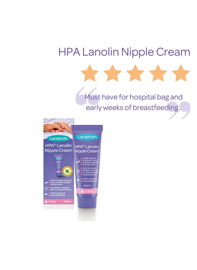 Lansinoh - HPA Lanolin Nipple Cream - 10 ml - Image 1