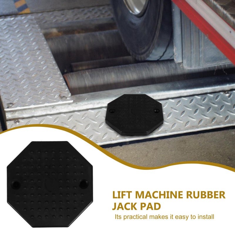 Octagonal Rubber Pad Jack Tray Attachment For Automotive Hoists And Cranes - Image 4