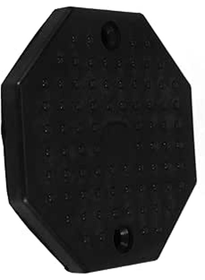 Octagonal Rubber Pad Jack Tray Attachment For Automotive Hoists And Cranes - Image 1