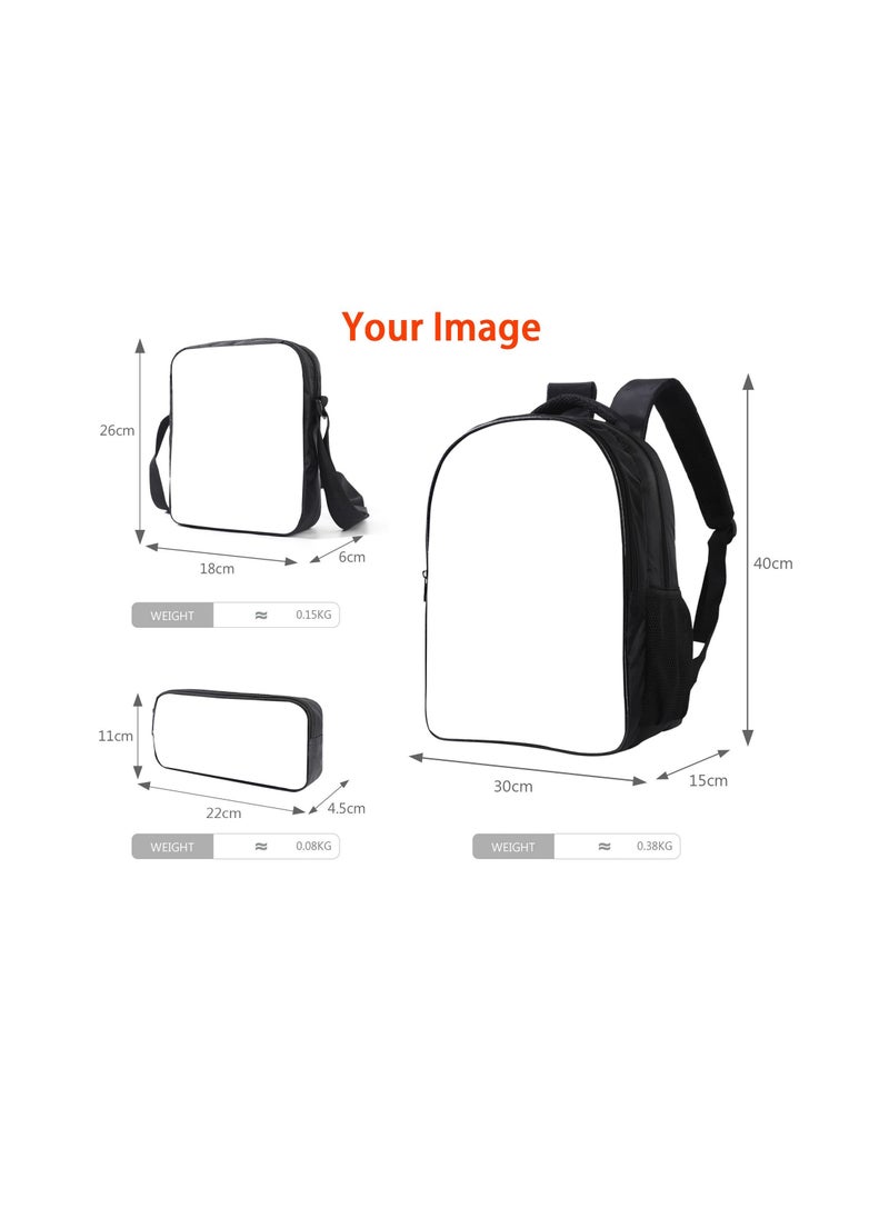 Generic - Printing Custom School Bag Bookbag High Quality Backpack Pencil Cases Shoulder School Bag Stitch Backpack Kids Bags - Image 1