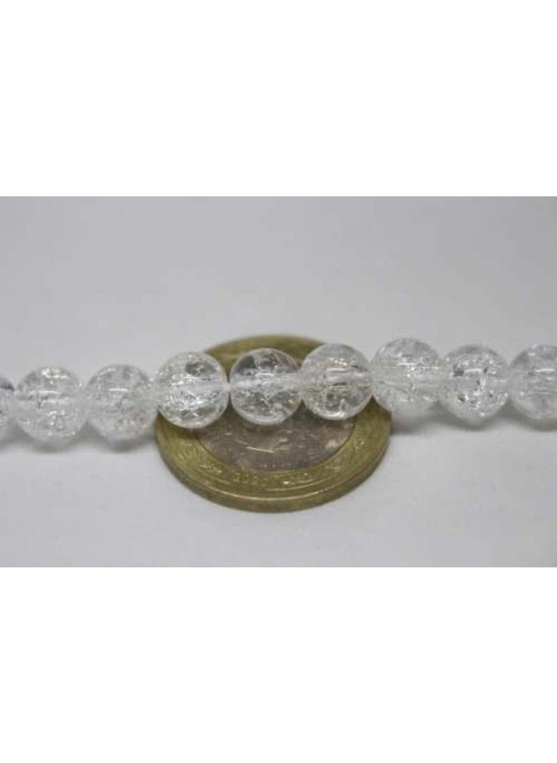 Seed of Life Quarter Strand (9cm Long!) Crystal Quartz Quarter Strand 8mm