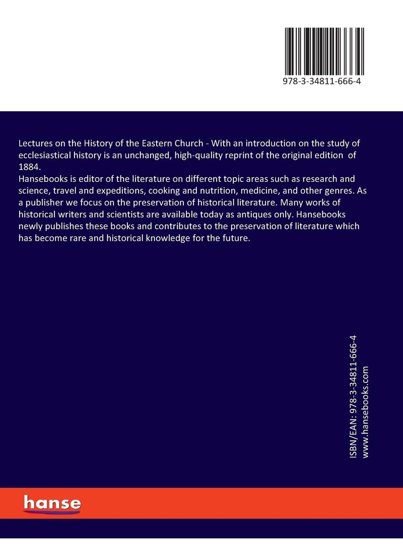 Lectures on the History of the Eastern Church: With an introduction on the study of ecclesiastical history  - Image 2