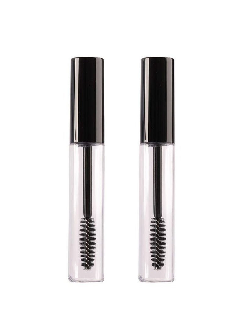10-Piece Empty Mascara Tube 10ml Eyelash Cream Container Bottle With Mini Funnels And Leak Stoppers For Applying Castor Oil And DIY Cosmetics  - Image 5
