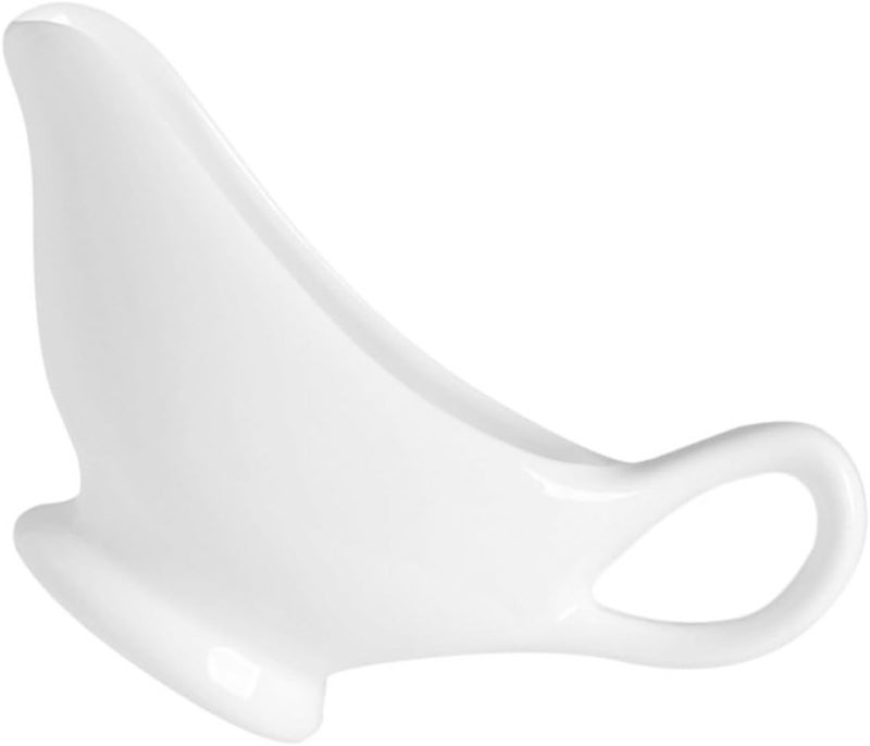 ABOOFAN Ceramic Sauce Pitcher Gravy Boat with Handle Large 100ml Reusable Creamer Syrup Dispenser for Steak Sauce and Coffee Creamer Serving - Image 1