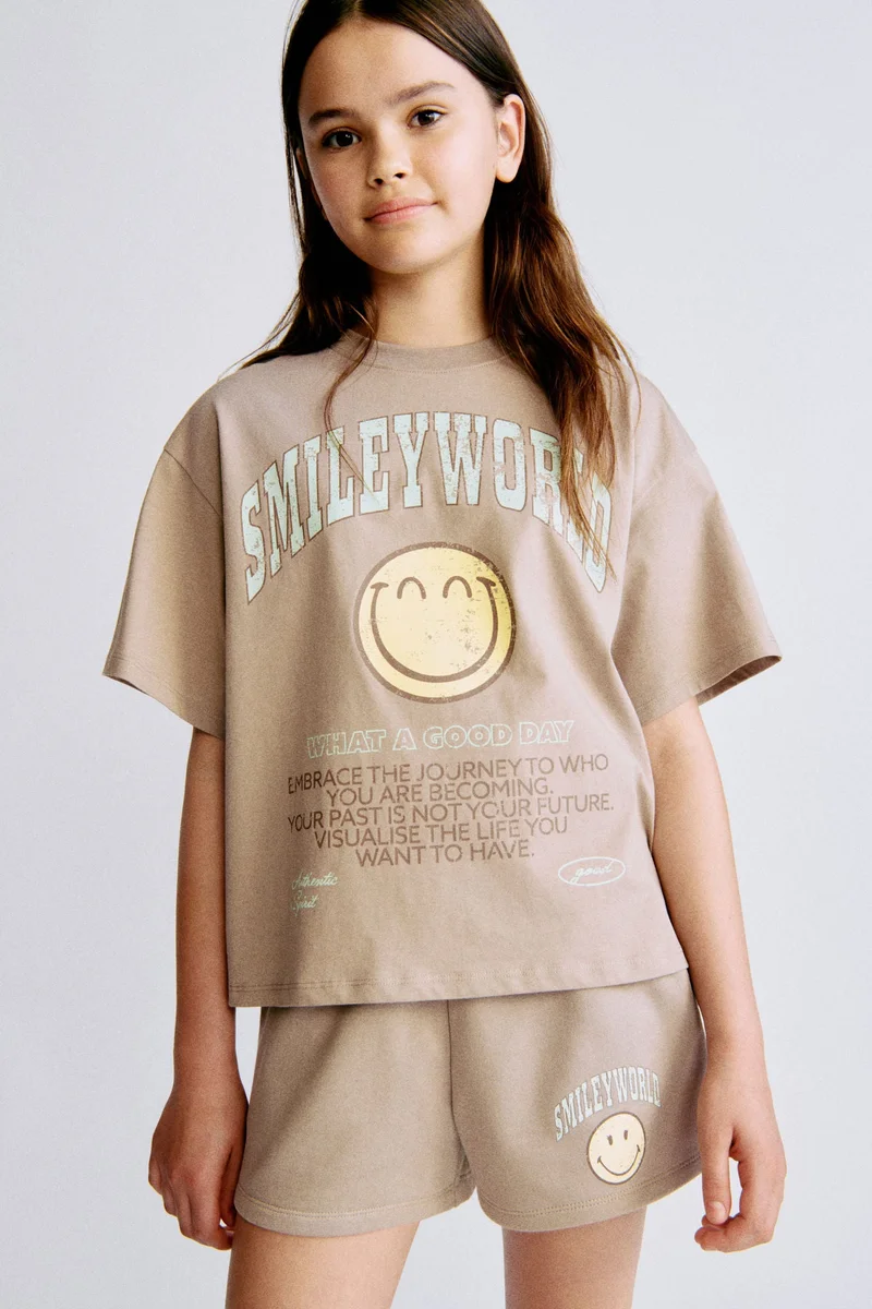 H&M Printed cotton T-shirt