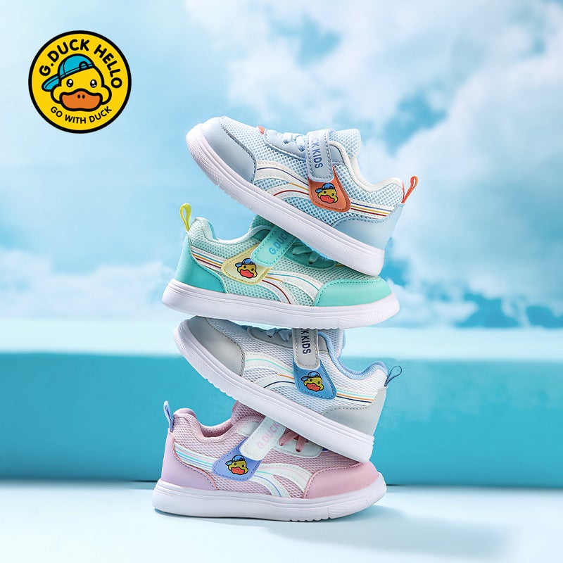 Little Yellow Duck Children'S Shoes Boys' Shoes Breathable Mesh Shoes Children'S Sports Shoes Little Boys Casual Shoes - Image 3