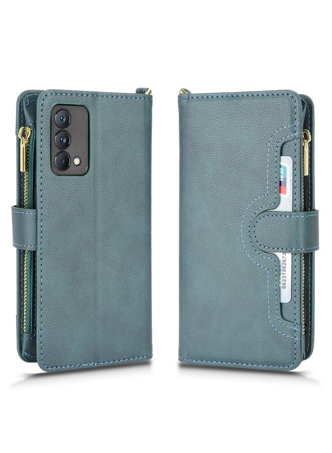 erorex Case For OPPO Realme GT Master / K9 Litchi Texture Zipper Leather Phone Case - Image 2