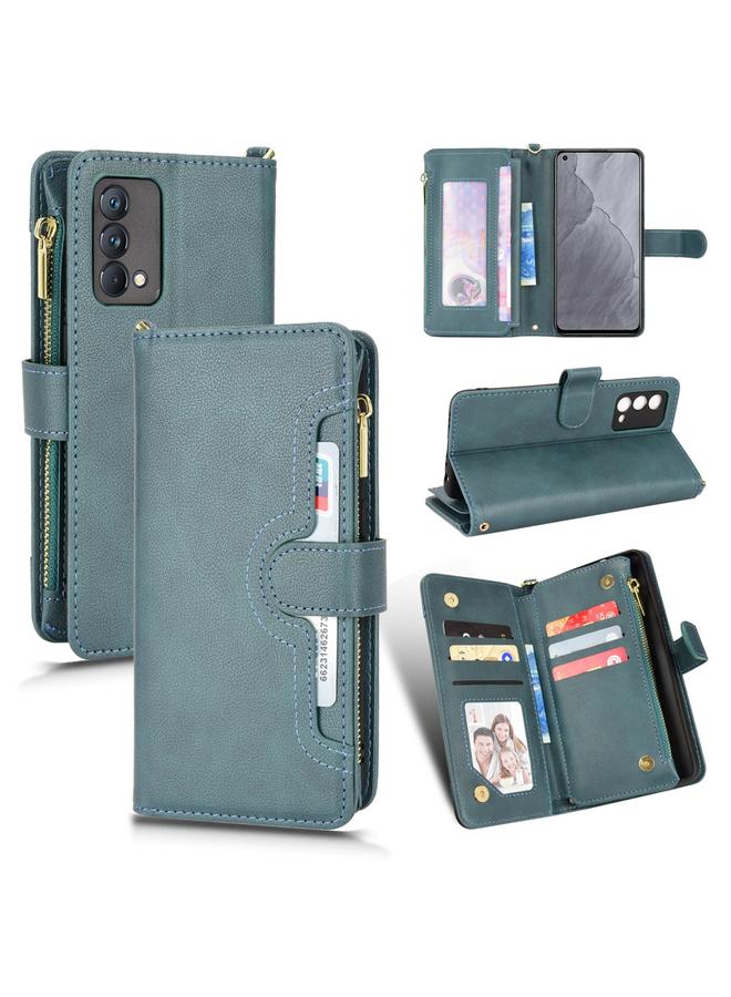 erorex Case For OPPO Realme GT Master / K9 Litchi Texture Zipper Leather Phone Case - Image 1