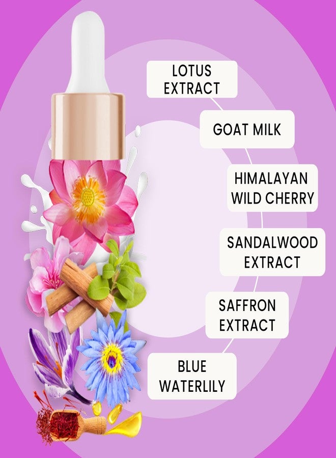 WILD OAK WildOak Kumkumadi Face Elixir | Pigmentation, Dark Circles & Anti Aging | Made Using 3000 Years Old Formulation| High Potent 75G Saffron/1Liter & 30 Exotic Herbs | 20ml (Pack of 2) - Image 4