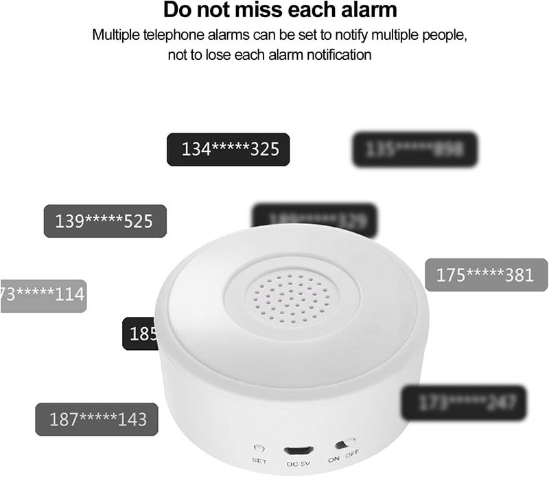comfrt Home Security Intelligent WiFi Alarm System, Sound Light Horn Siren Anti-Theft Alarm System Speaker for Tuya - Image 5