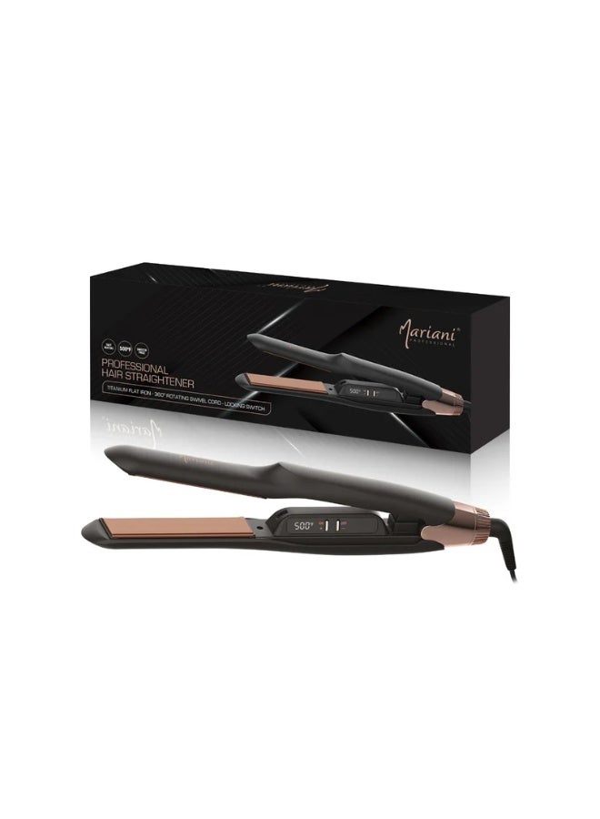 Mariani Professional Small M8011 Hair Straightener Titanium Flat Iron - Image 3