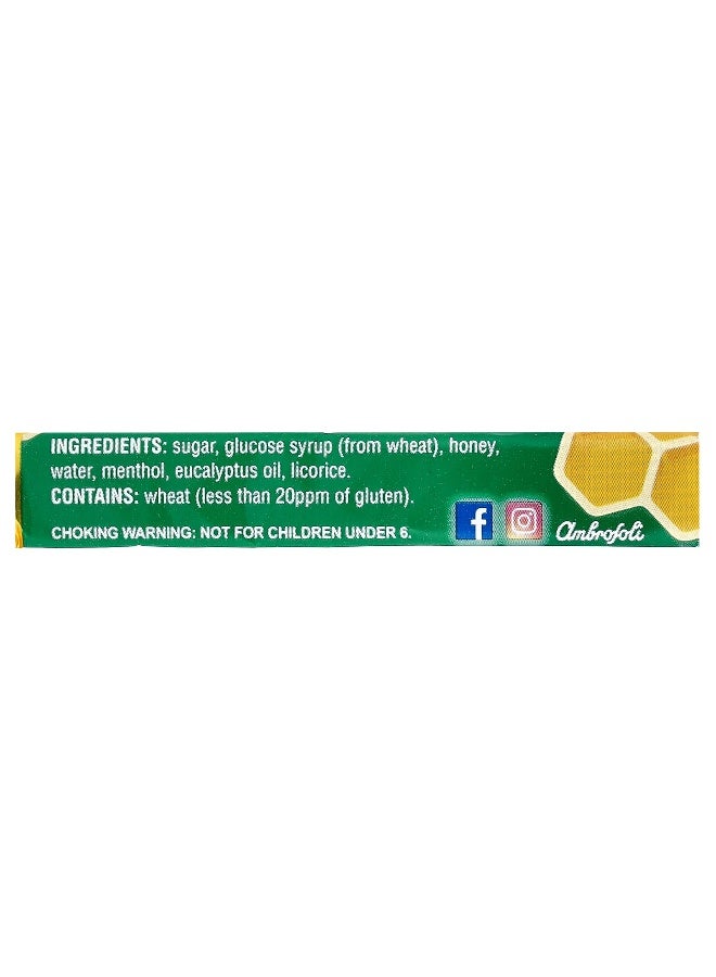 Honees هونيز، قطرات العسل بالمنثول والأوكاليبتوس، 1.6 أونصة (45 جرام) - Image 3